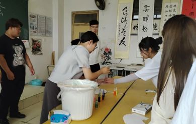 “浓情端午，体验非遗，书墨寄思”书法活动成功举办